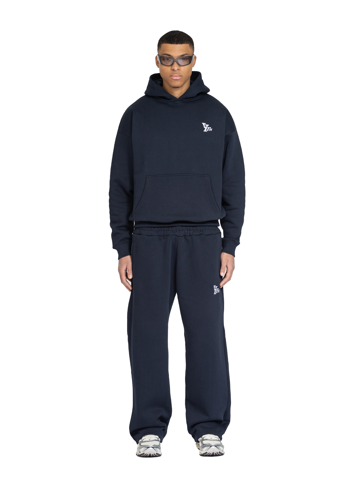 Yfm Basic Hoodie Navy Blue