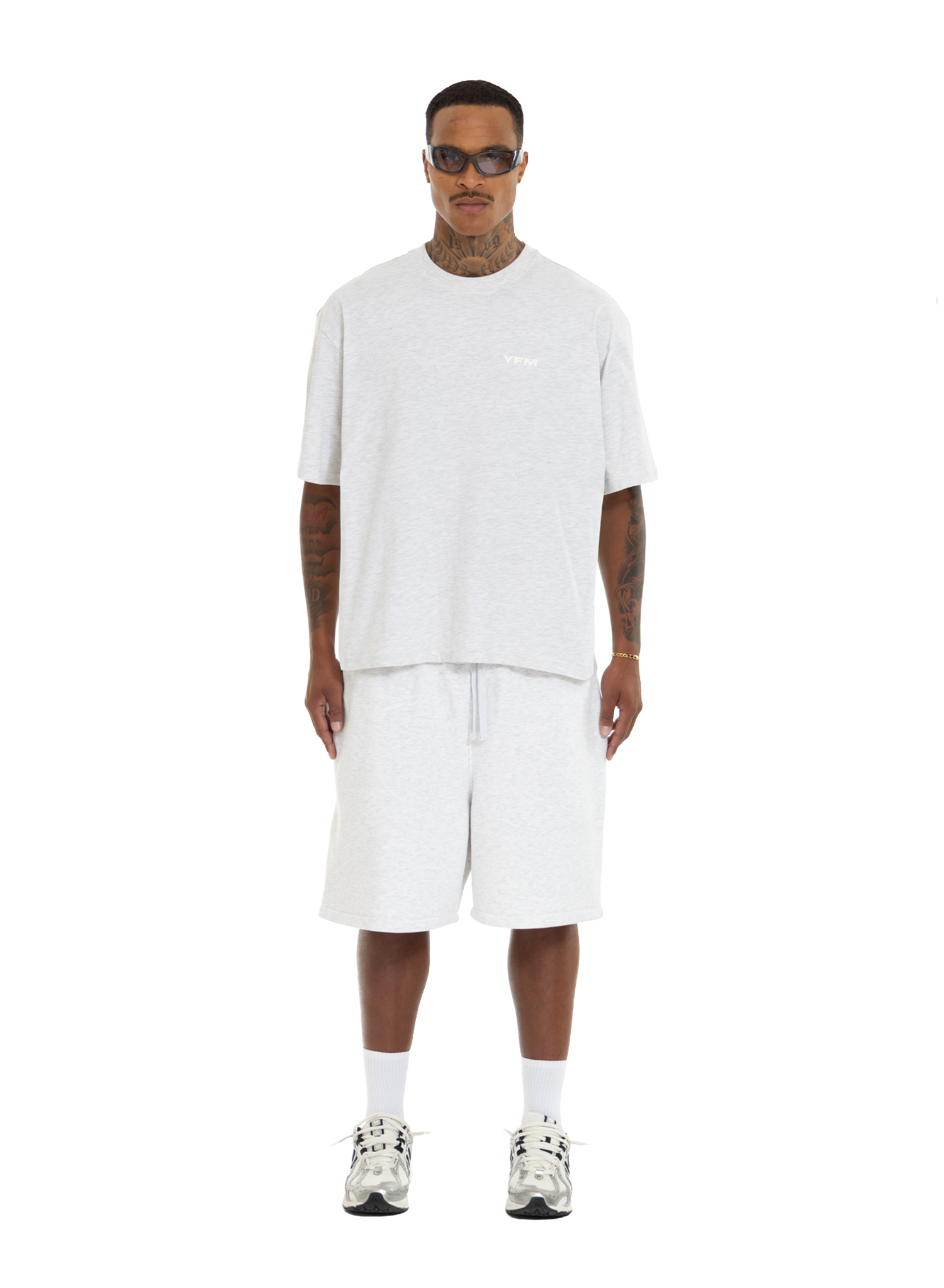 Yfm T-Shirt Light Grey