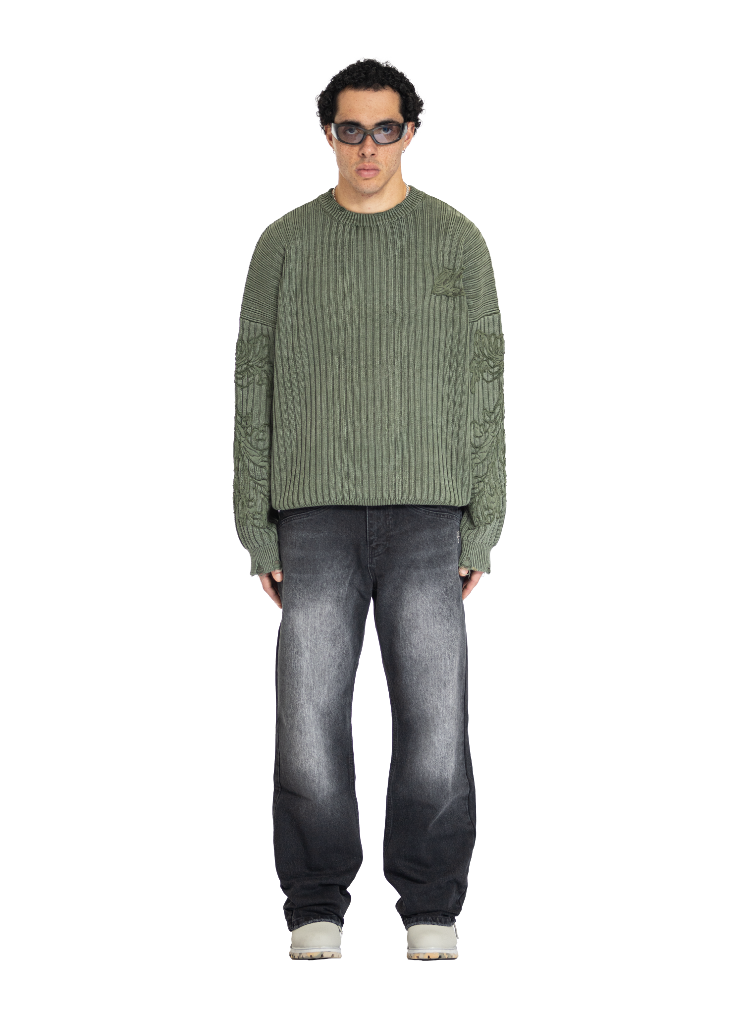 Yfm Monument Knit - Military
