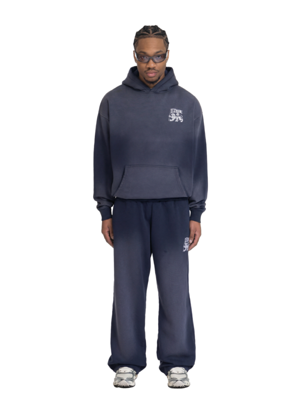 Yfm Royal Hoodie Navy Fade
