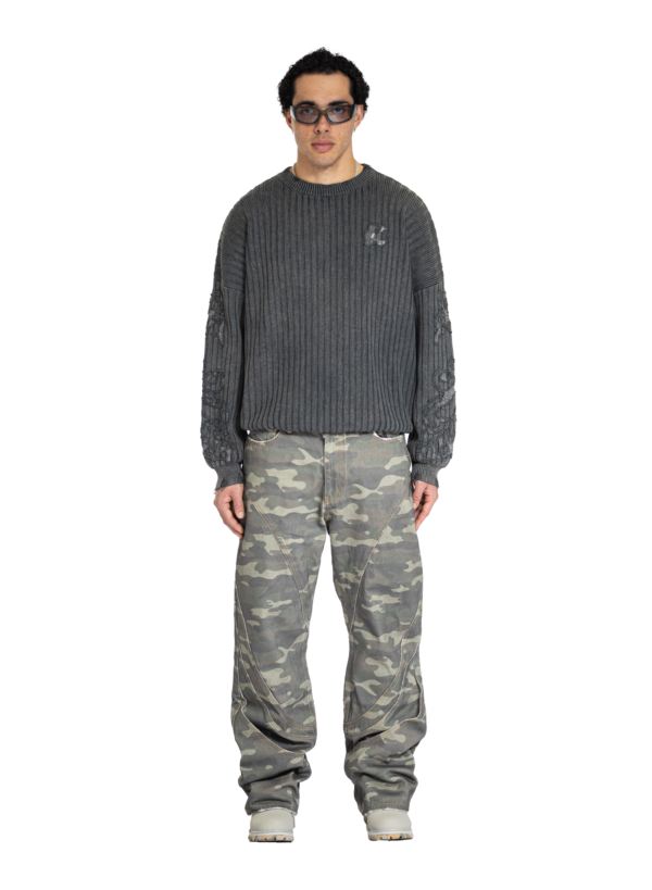 Yfm Monument Knit - Smoke