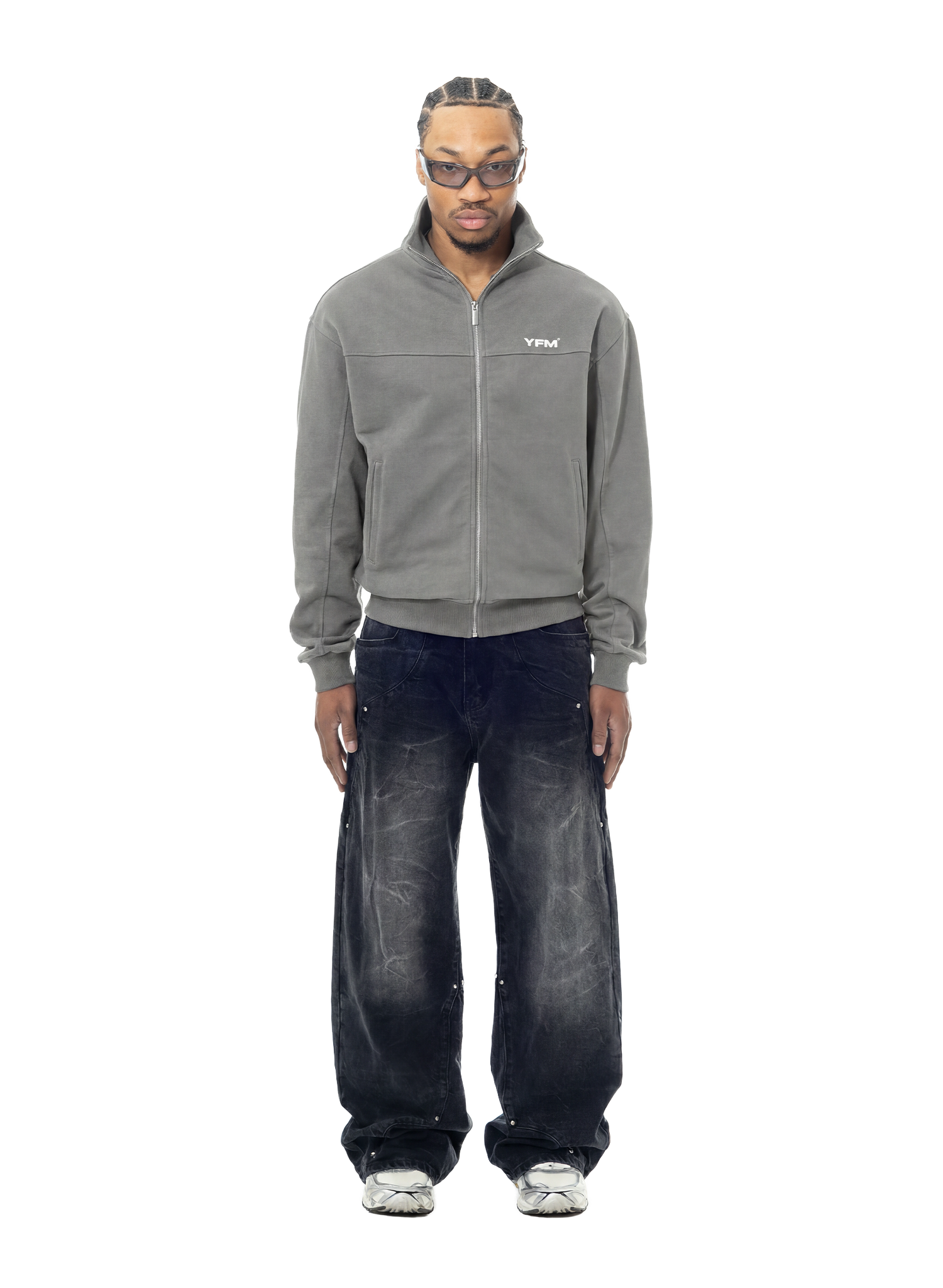 Yfm Signature Track jacket Grey