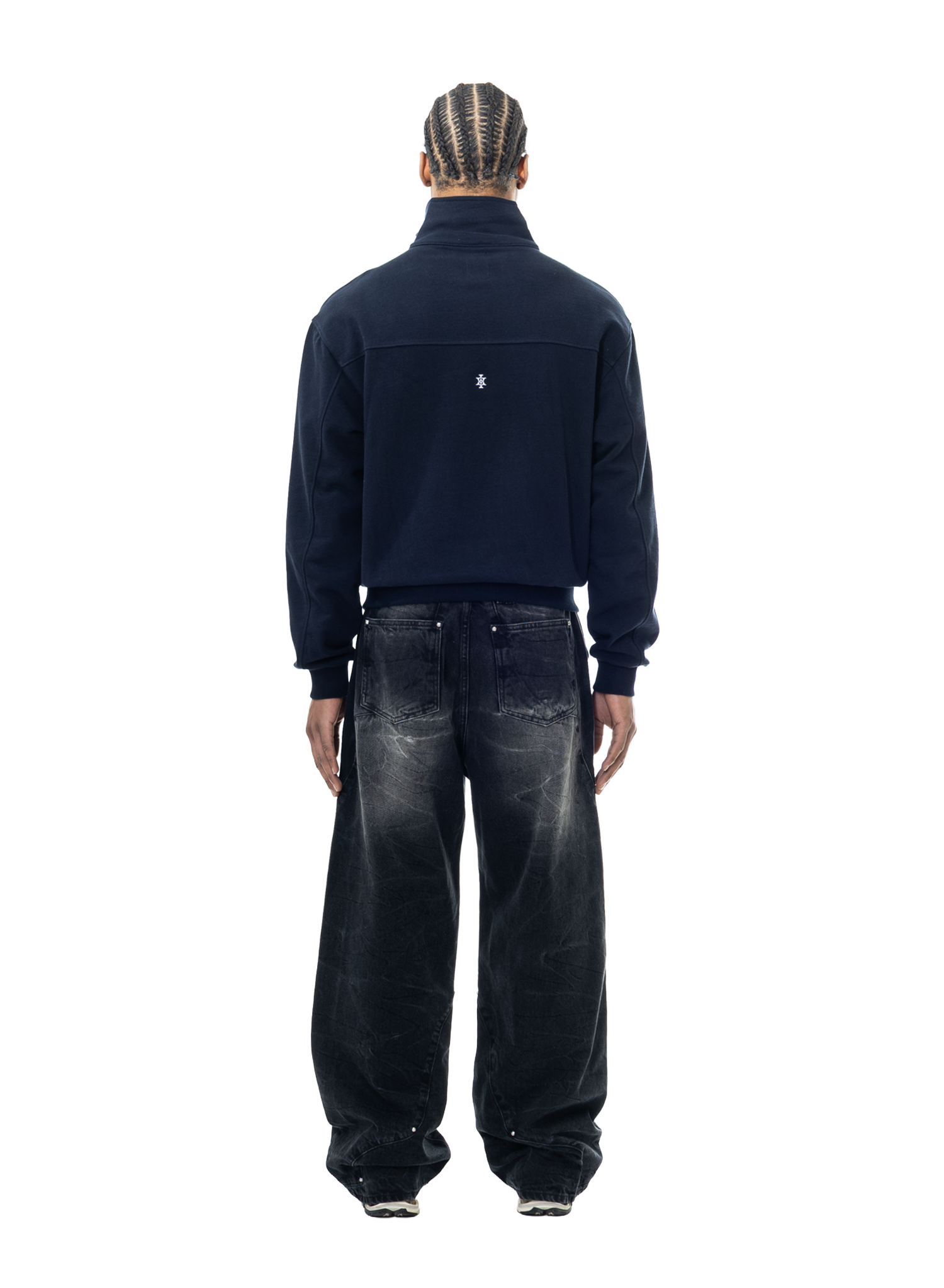 Yfm Signature Track Jacket Navy