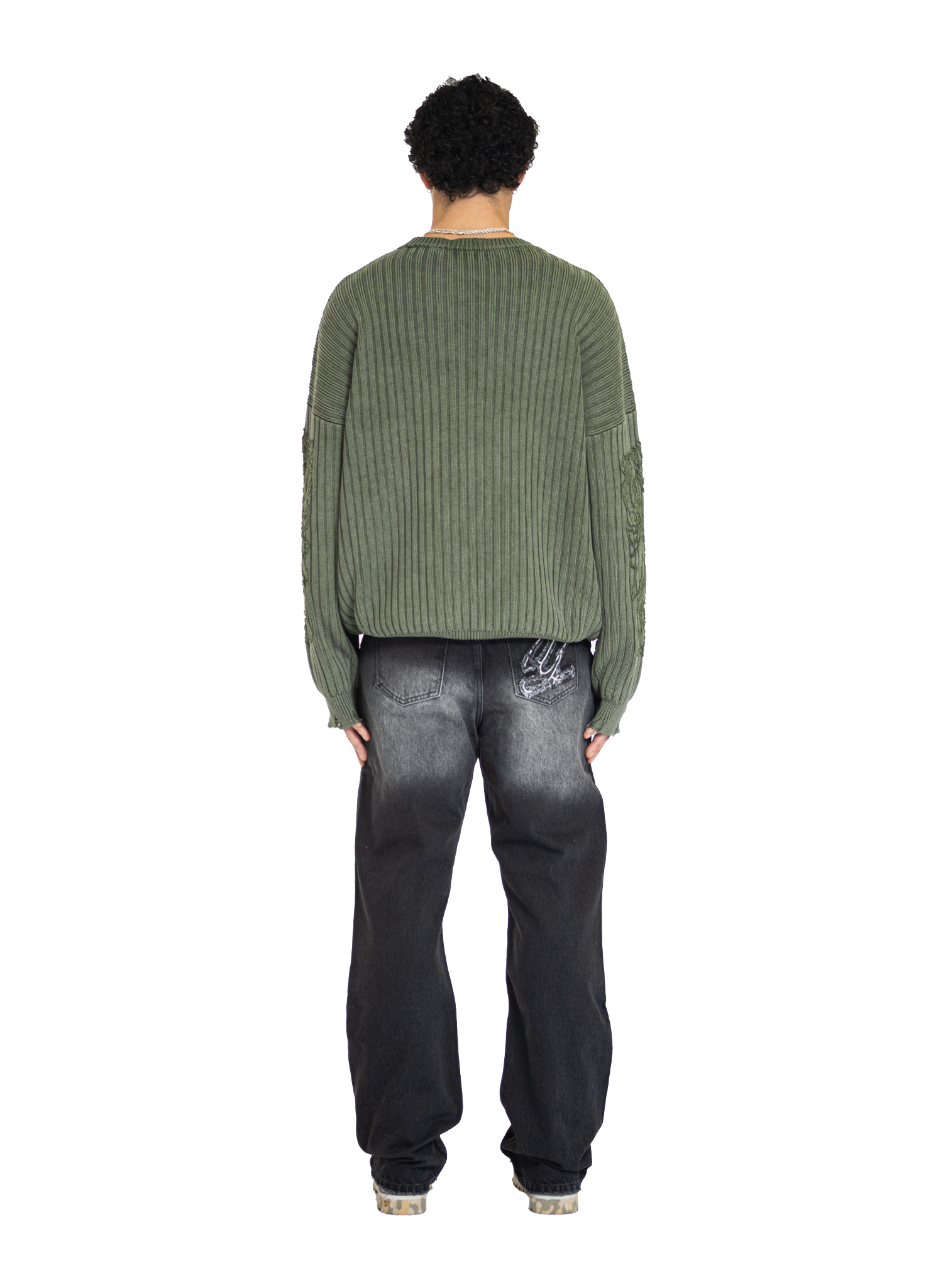 Yfm Monument Knit - Military
