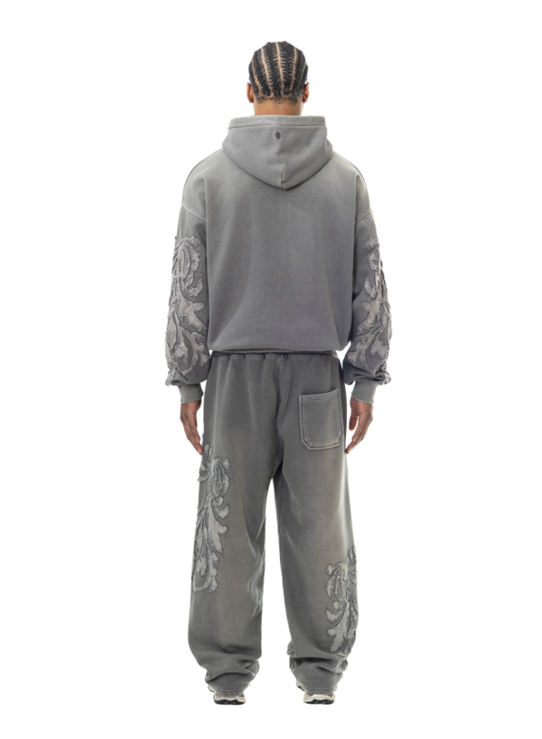 Yfm Phantom Zip Hoodie Washed Gray