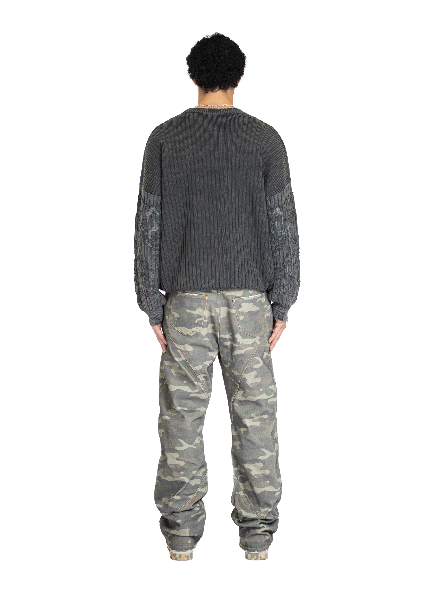 Yfm Monument Knit - Smoke