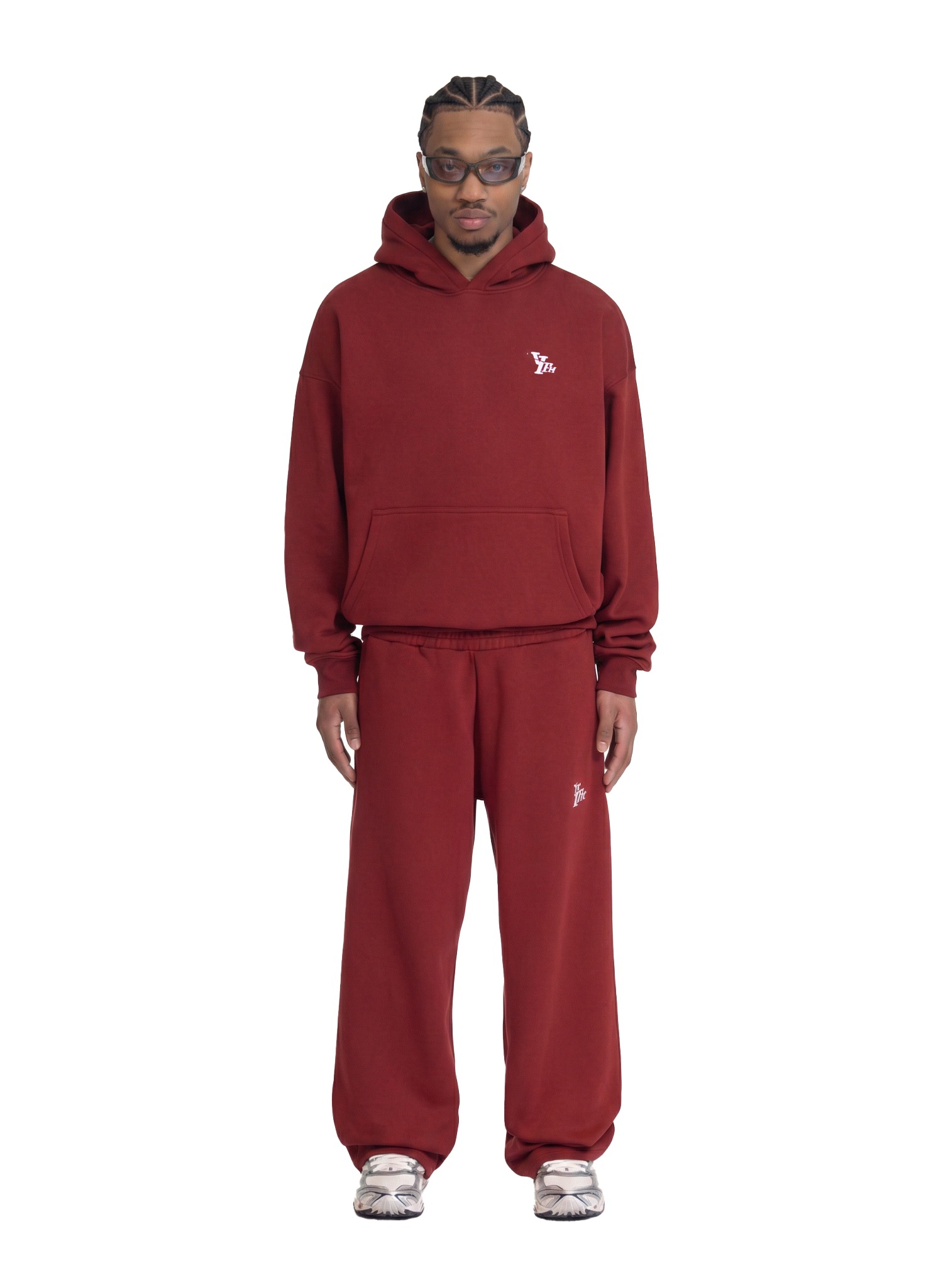 YFM Basic Tracksuit Deep Red
