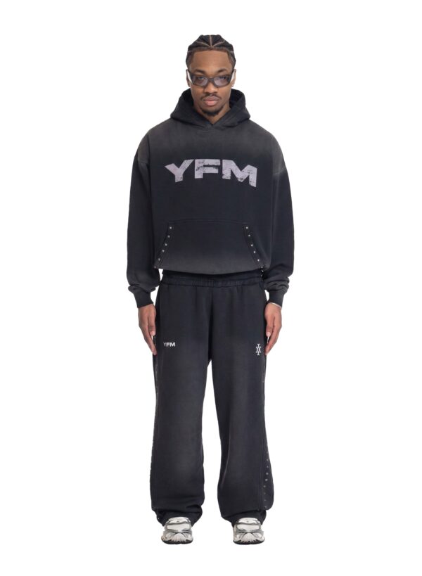 YFM Boarder Pants Steel Washed