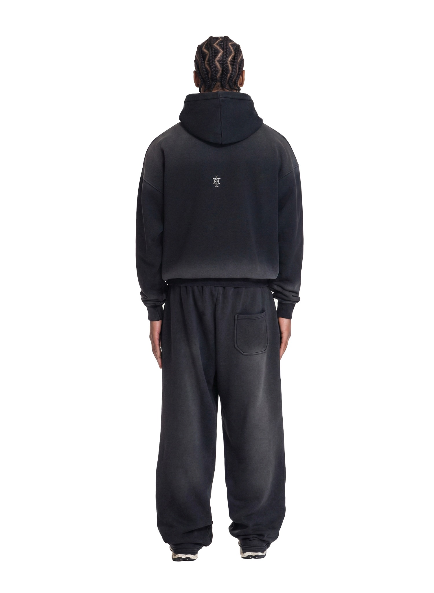 YFM Boarder Tracksuit Steel Washed
