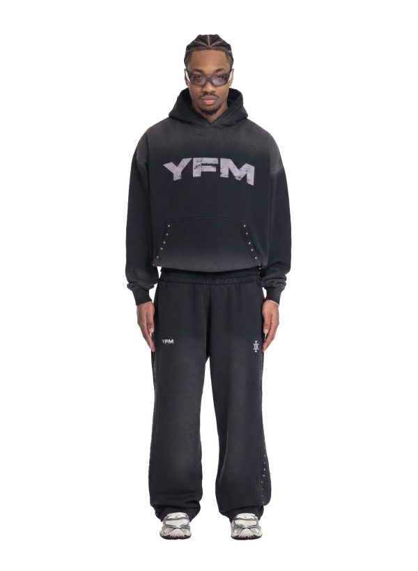 YFM Boarder Tracksuit Steel Washed