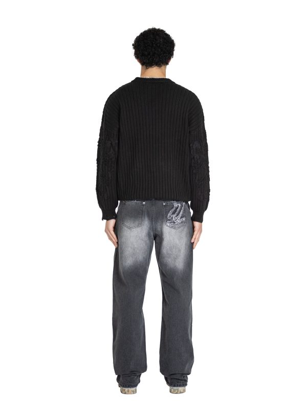YFM Denim Washed Grey