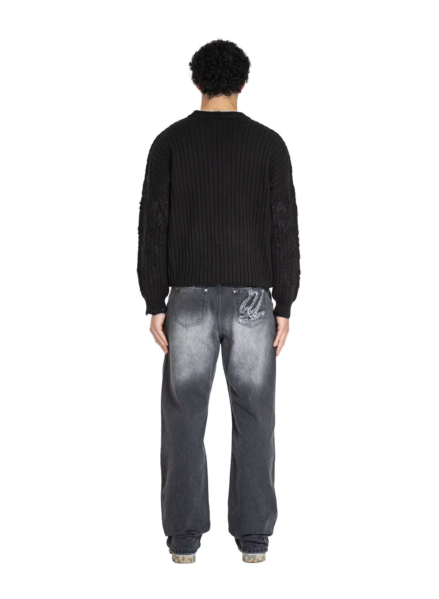 YFM Denim Washed Grey