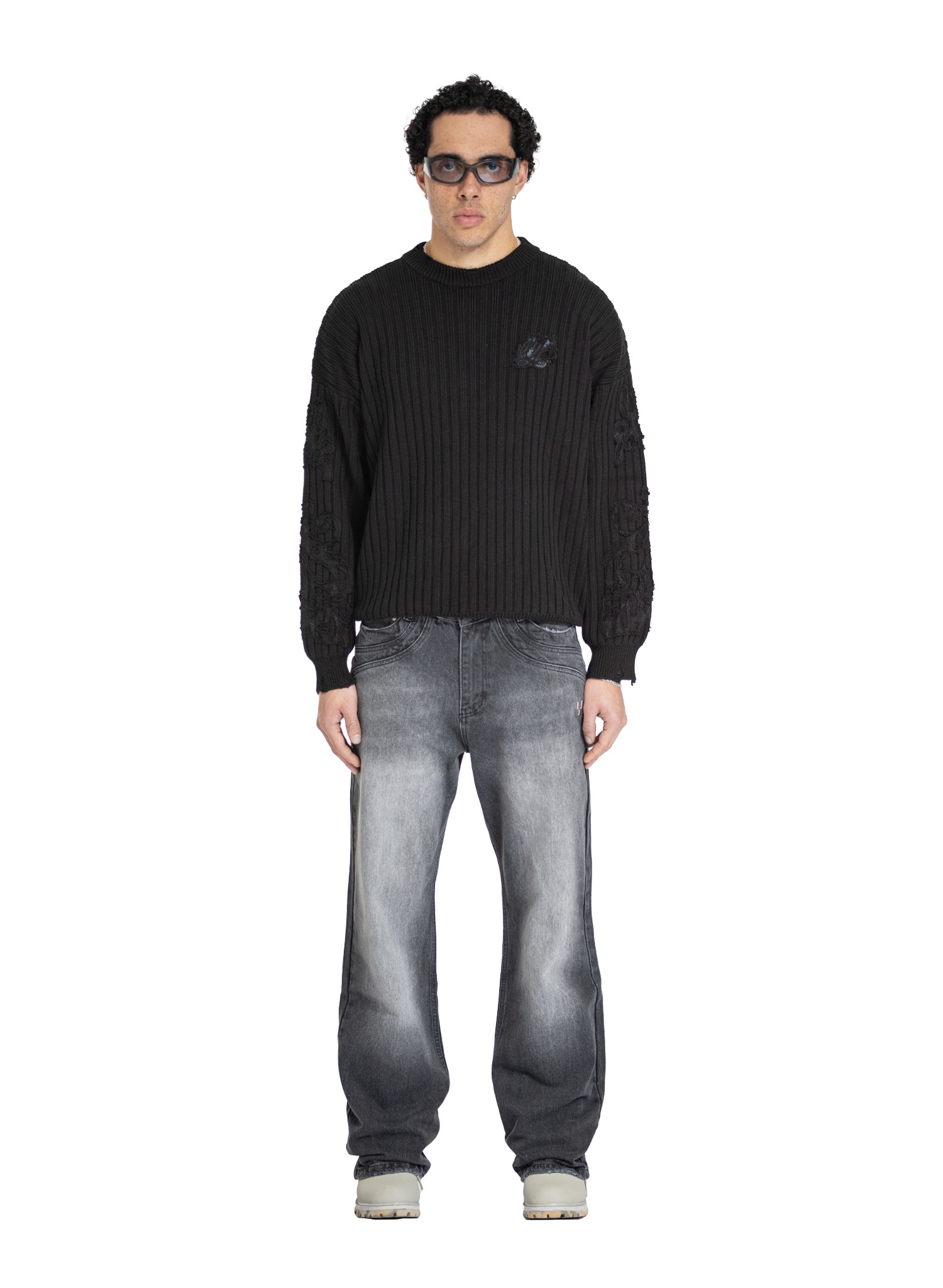 YFM Denim Washed Grey