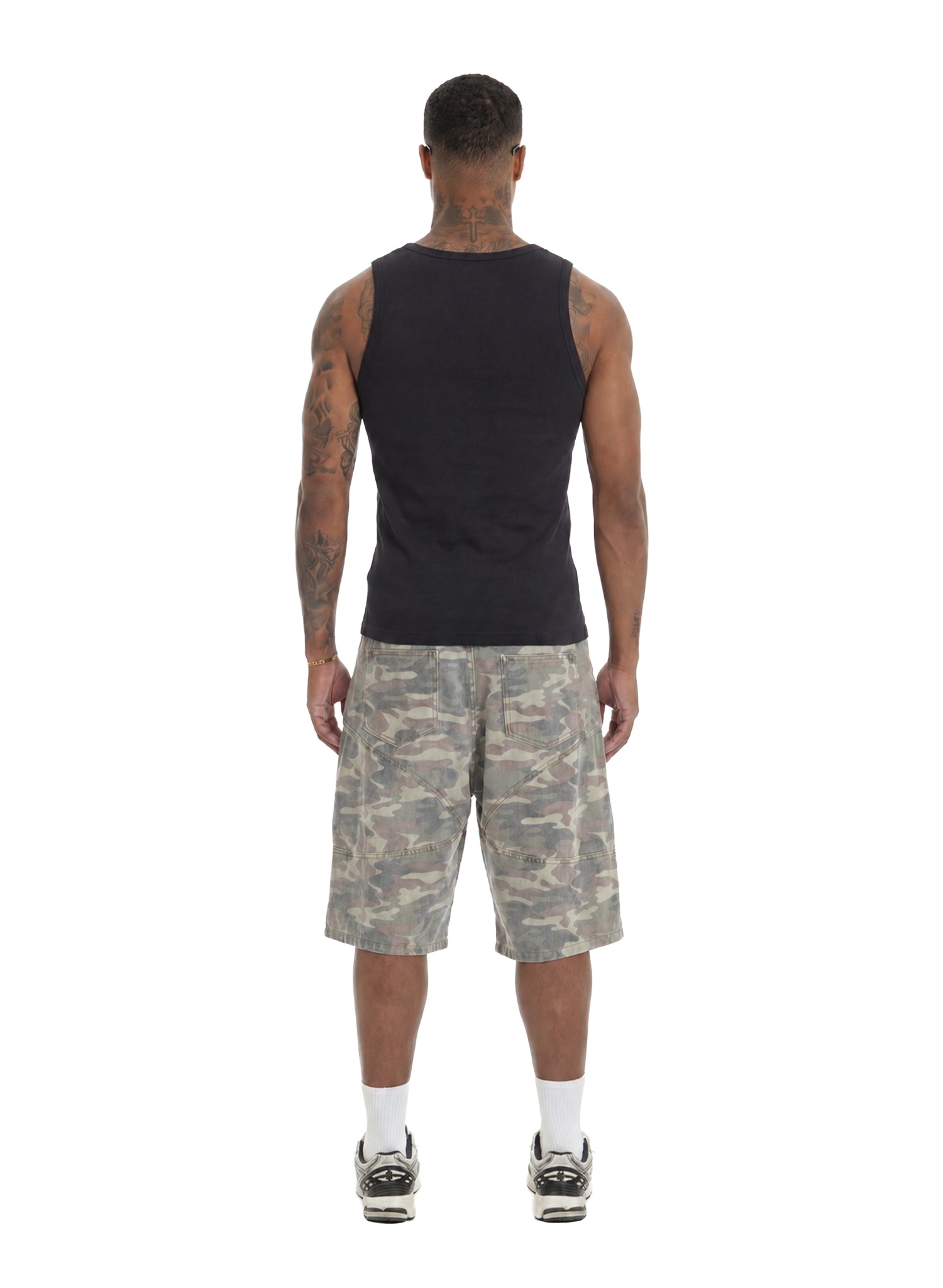 YFM Grid Jorts Camo V2