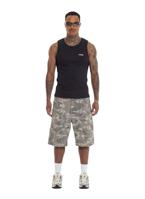 YFM Grid Jorts Camo V2