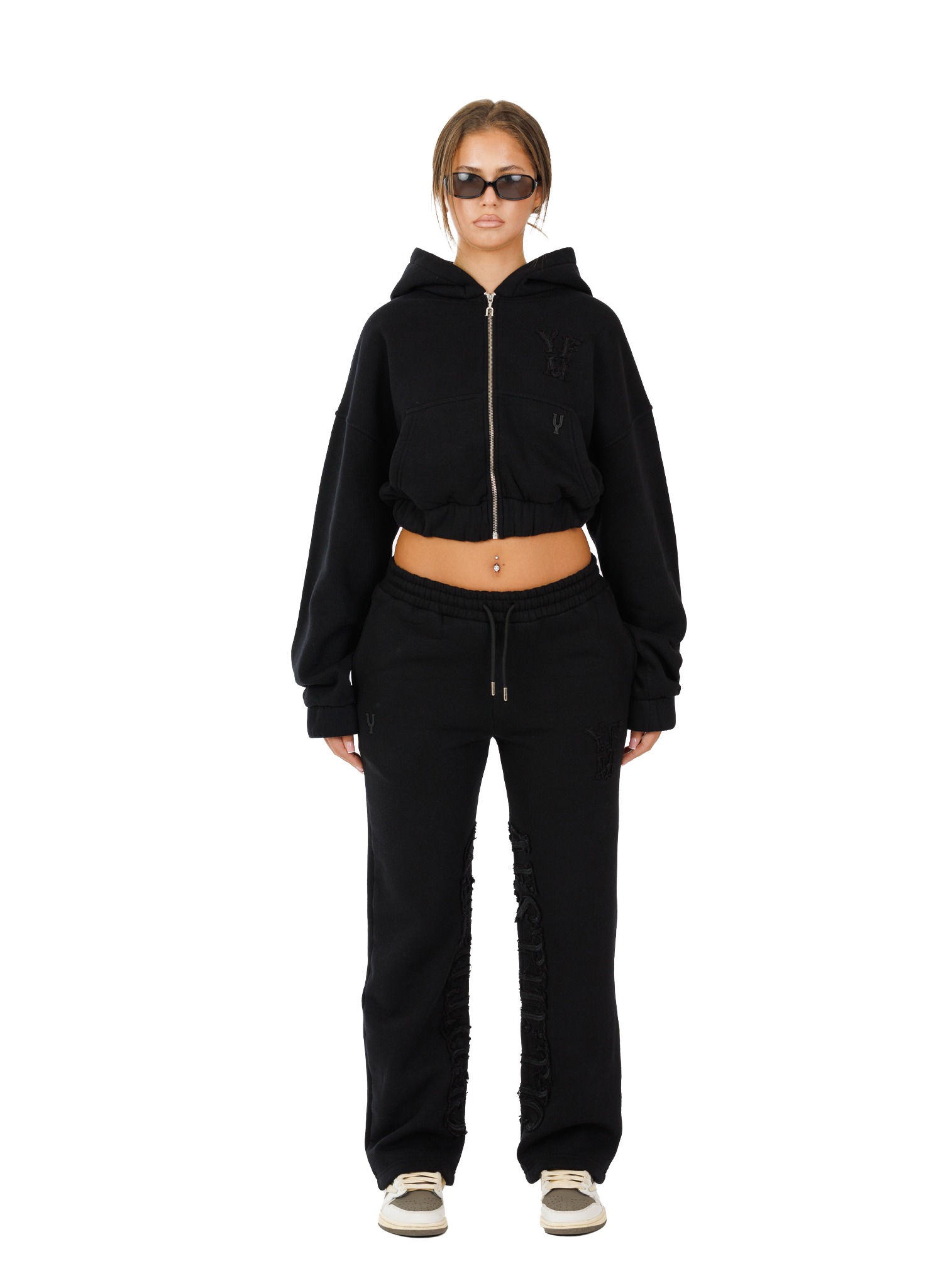 YFM Hoodie Black Women