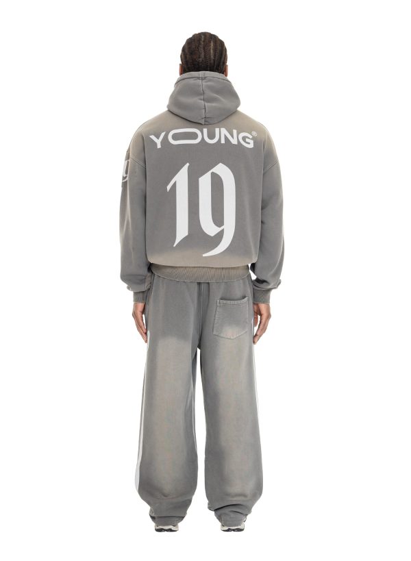 YFM Jersey Tracksuit Washed Grey