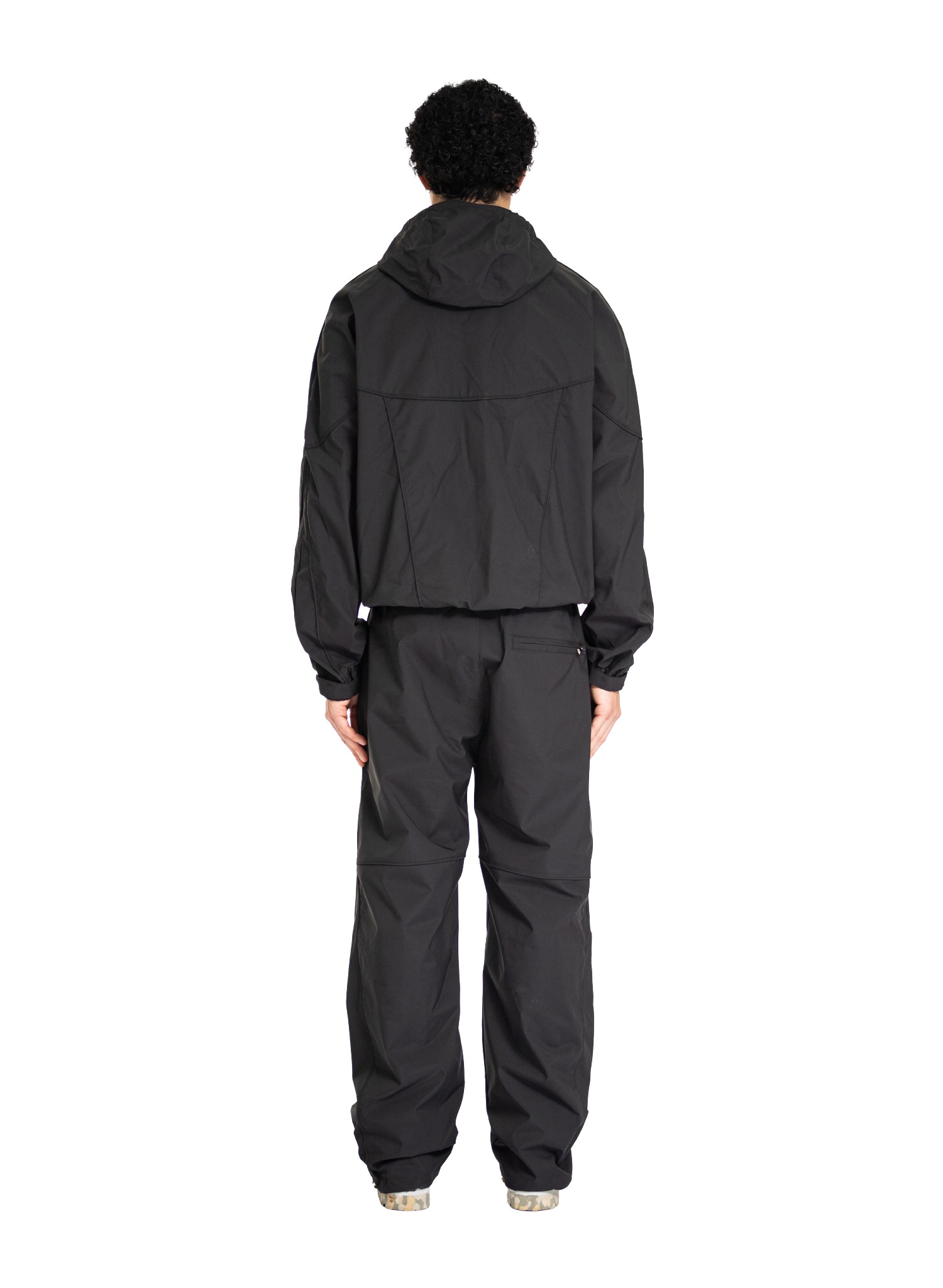 YFM Nylon Tracksuit Black