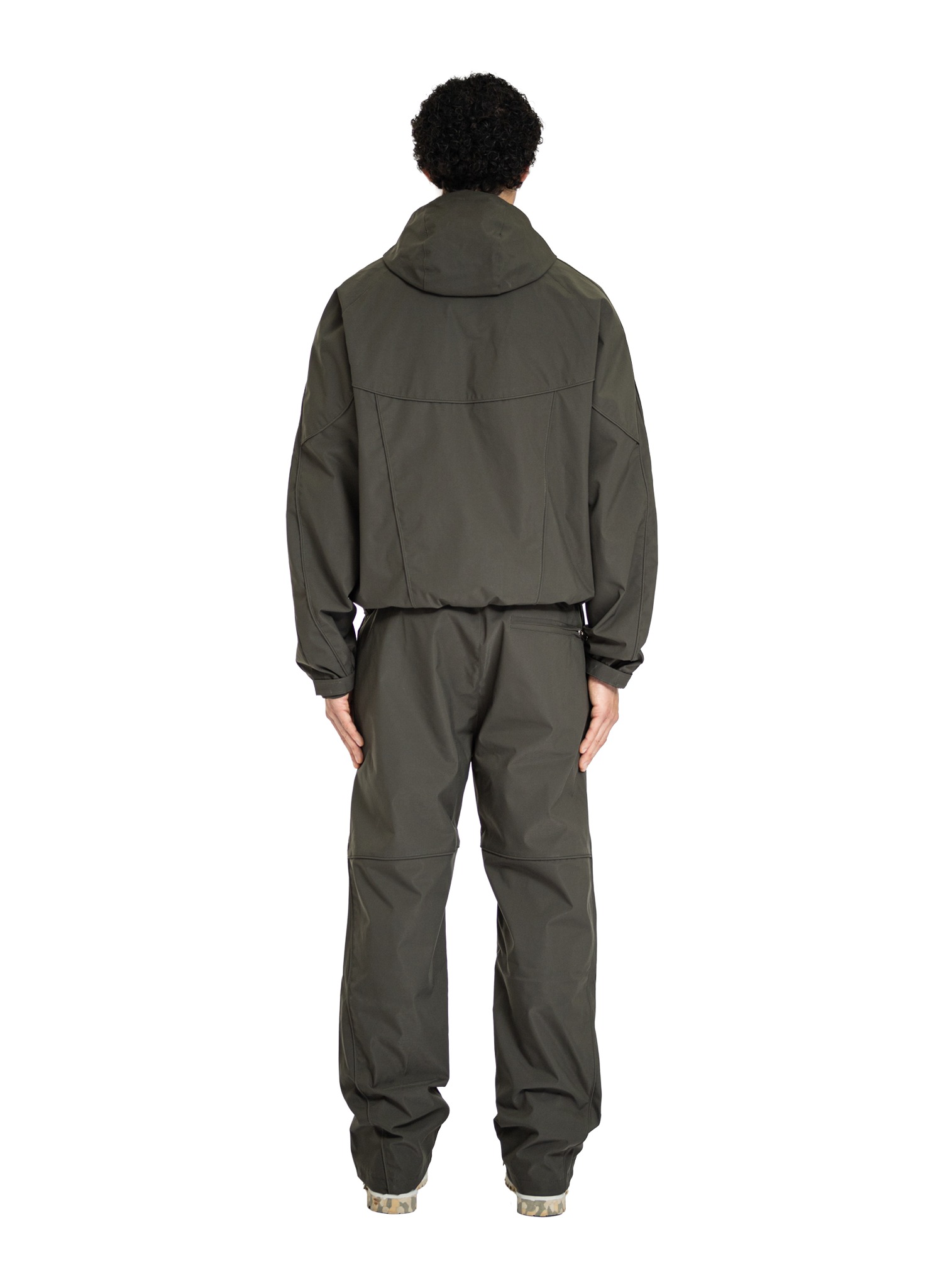 YFM Nylon Tracksuit Dark Green