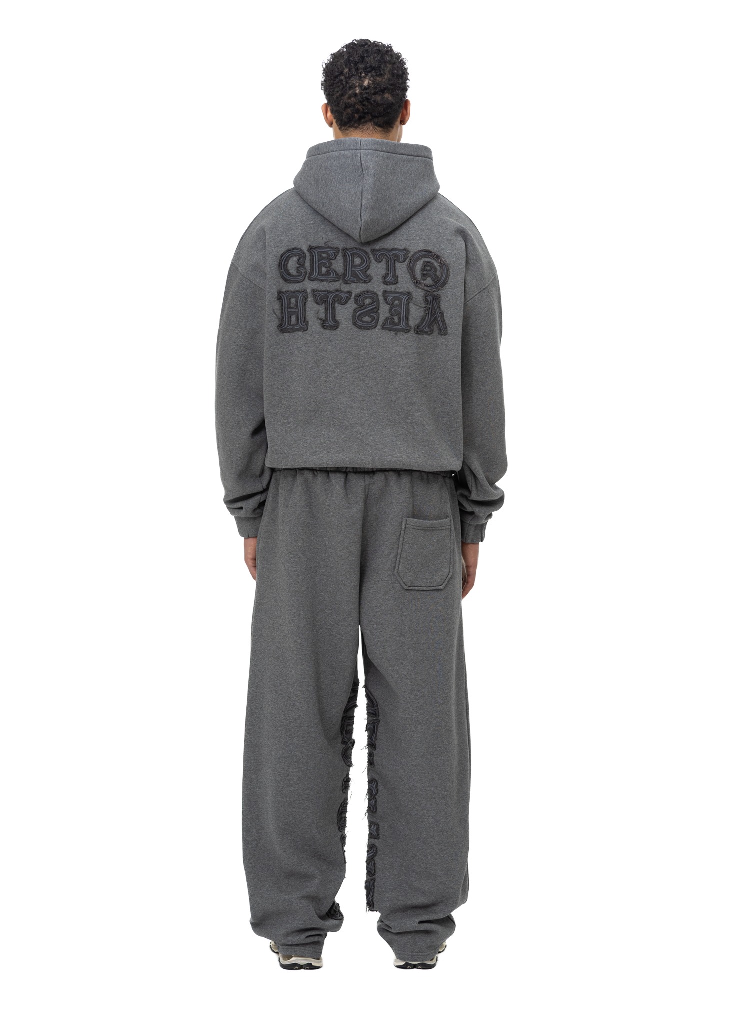YFM Pants Dark Melange