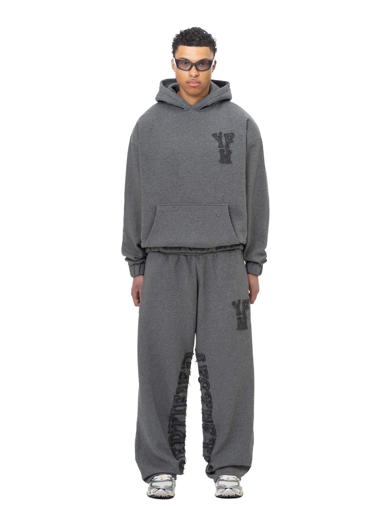 YFM Pants Dark Melange