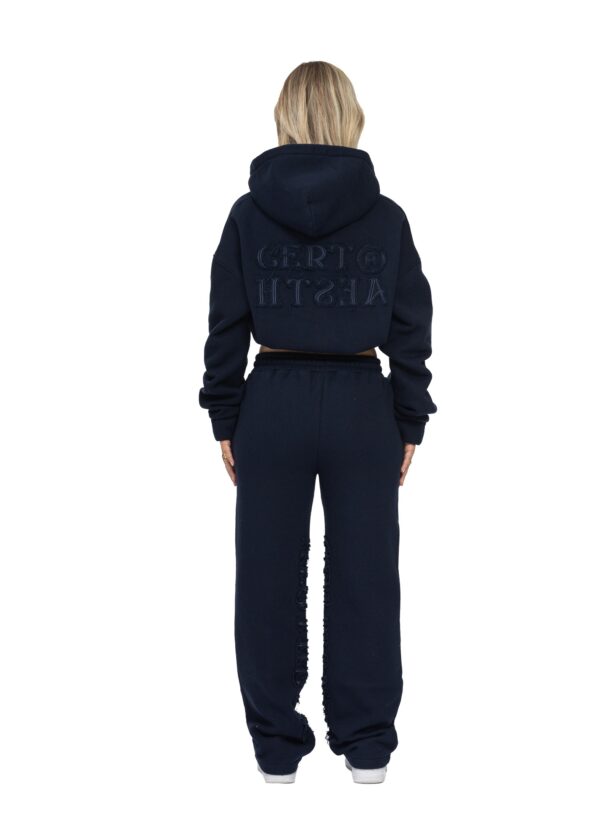YFM Pants Navy Blue Women