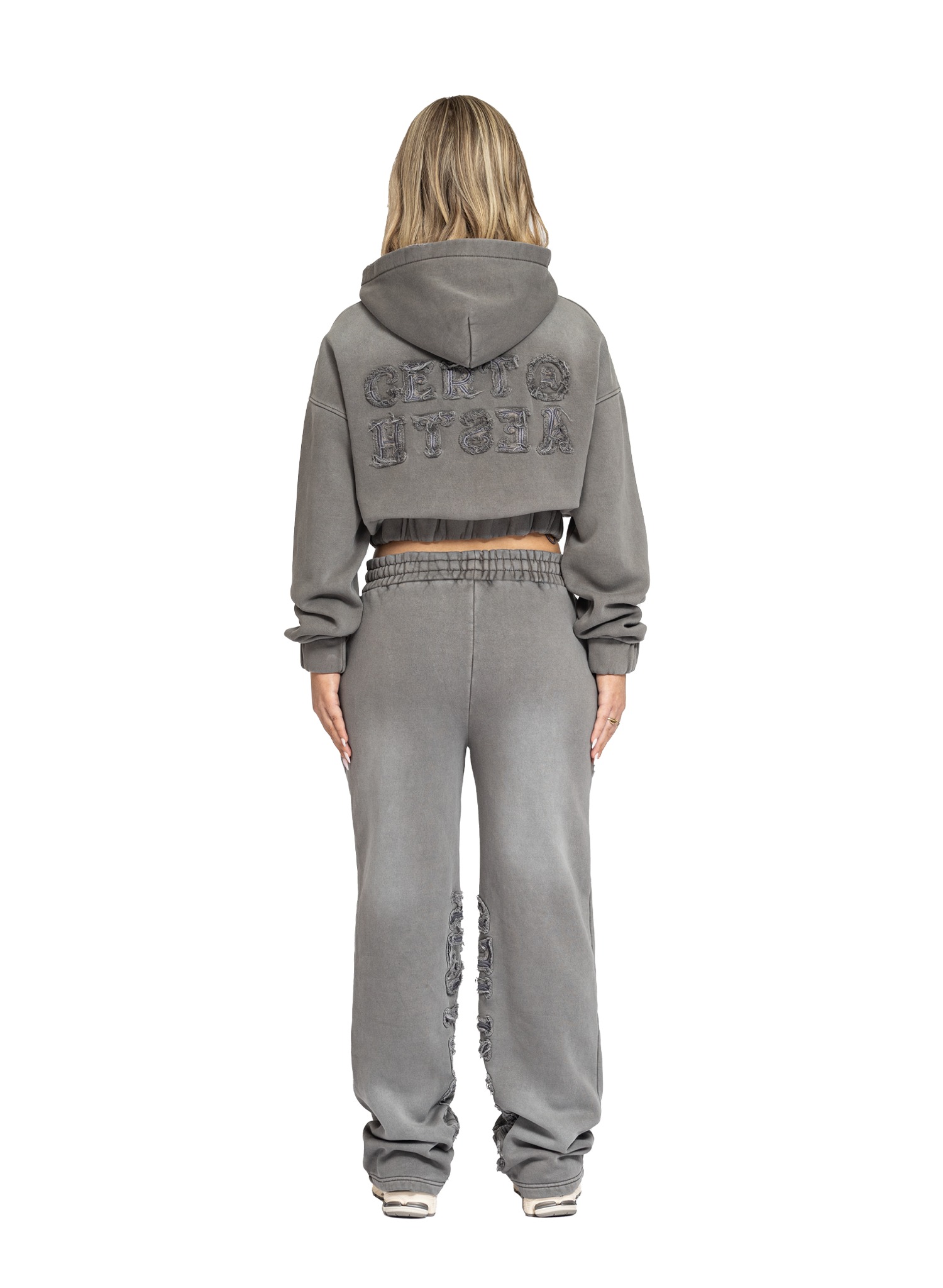YFM Pants Washed Ash Women