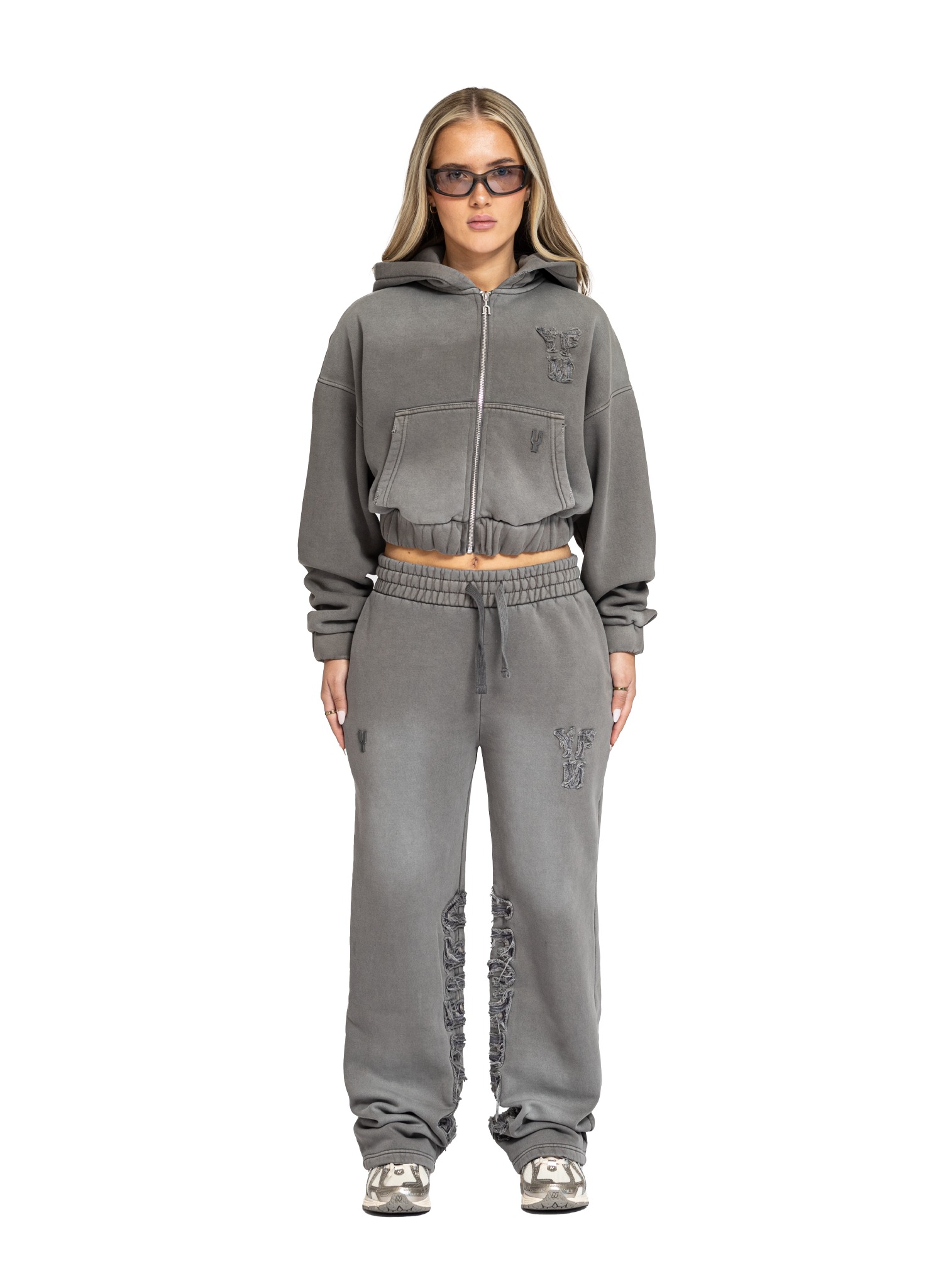YFM Pants Washed Ash Women