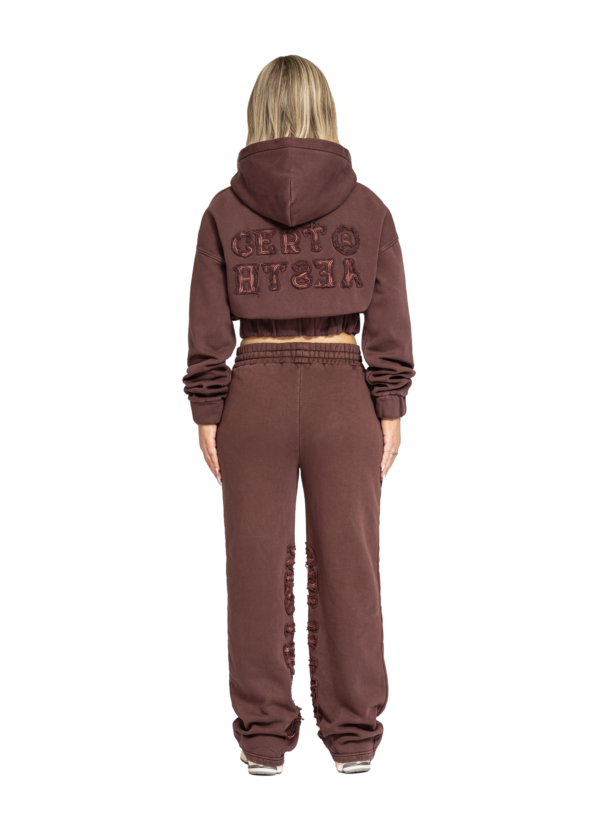 YFM Pants Washed Plum Women