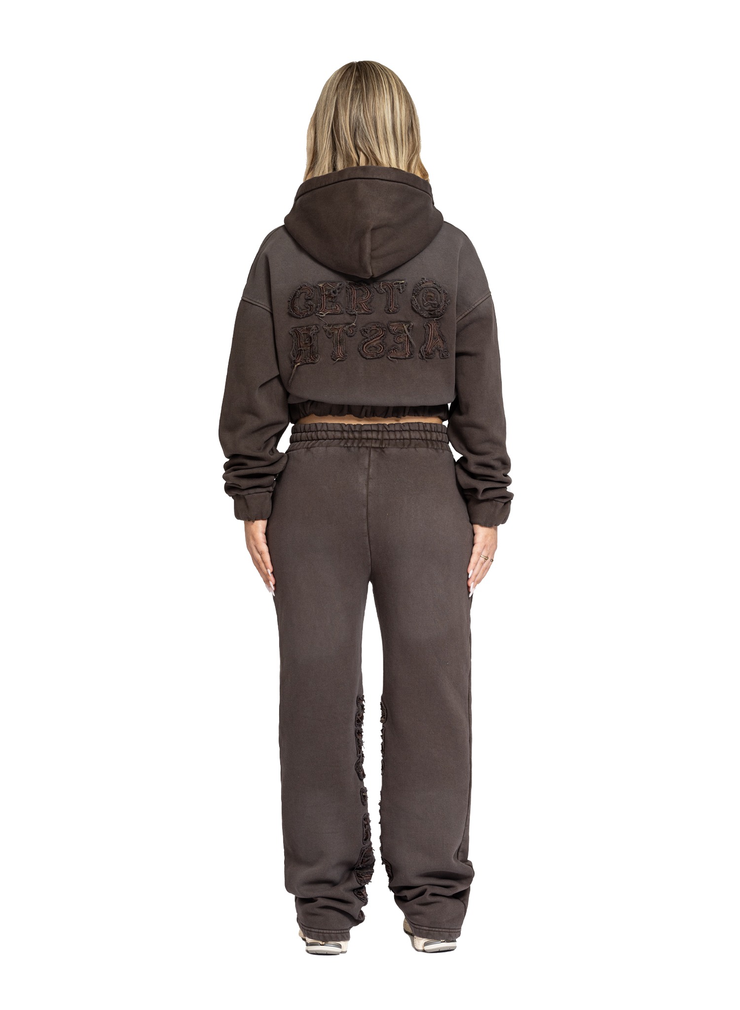 YFM Pants Washed Umber Women