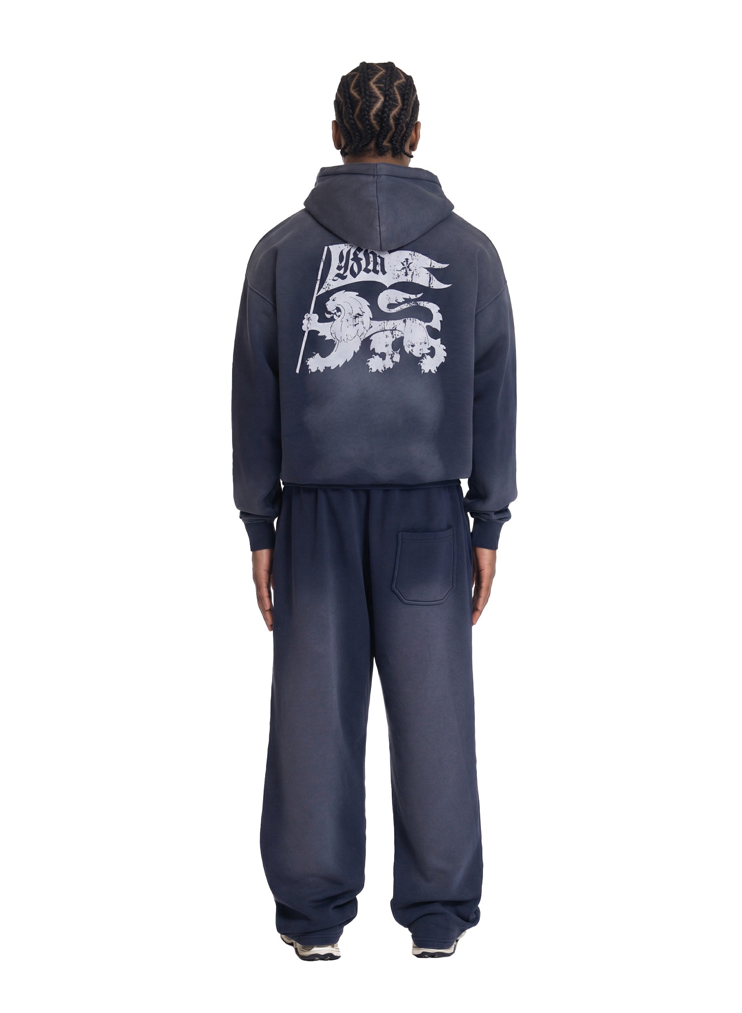 YFM Royal Pants Navy Fade