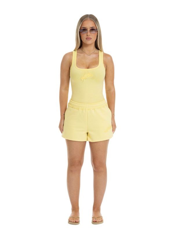 YFM Shorts Butter Yellow Women