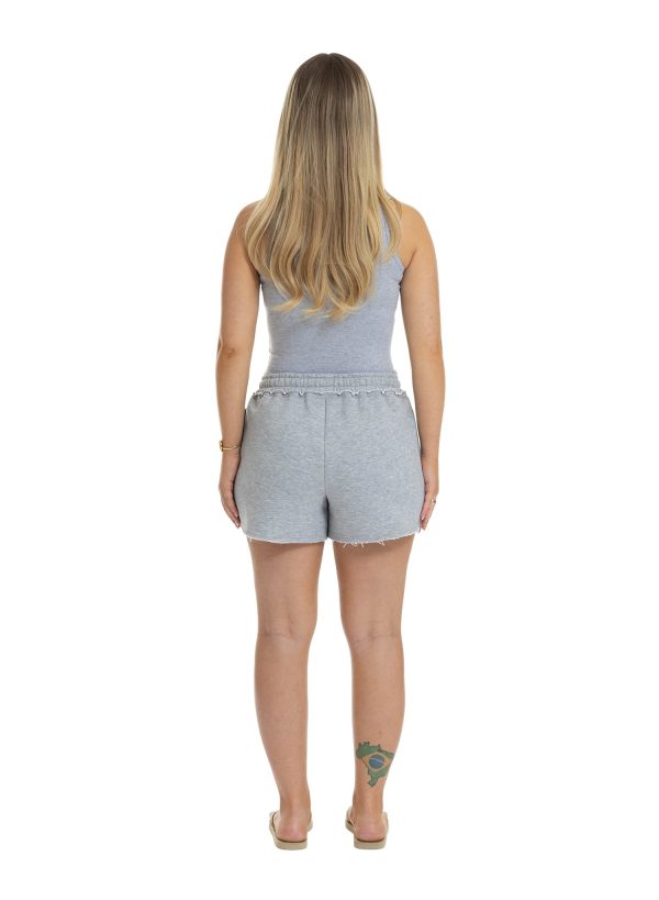 YFM Shorts Grey Melange Women