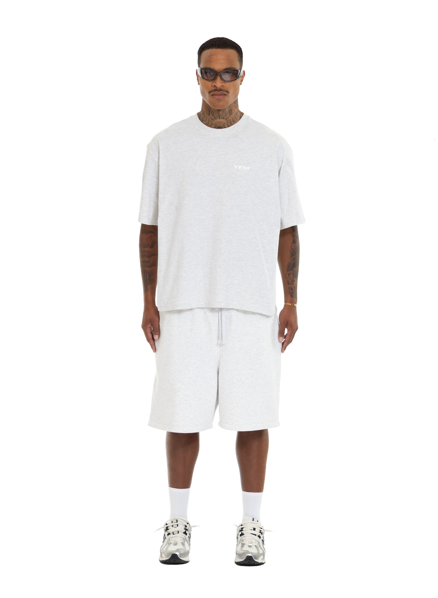 YFM Shorts Light Grey