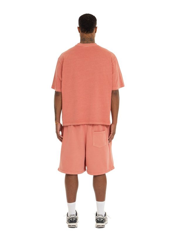 YFM Shorts Red Fade