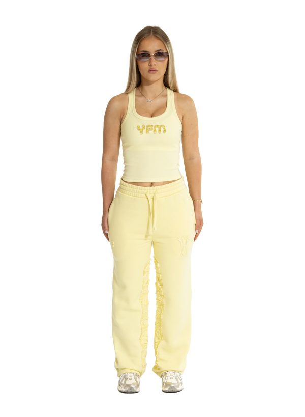 YFM Stone Top Butter Yellow Set