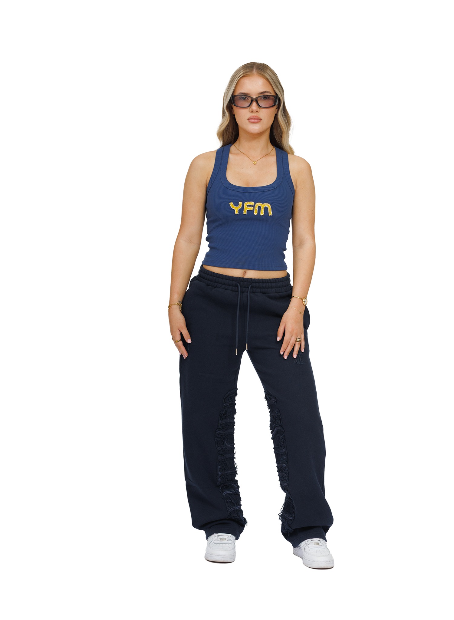 YFM Stone Top Navy Gleam Women