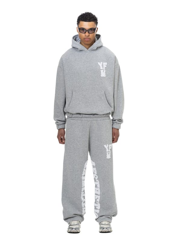 YFM Tracksuit Grey Melange