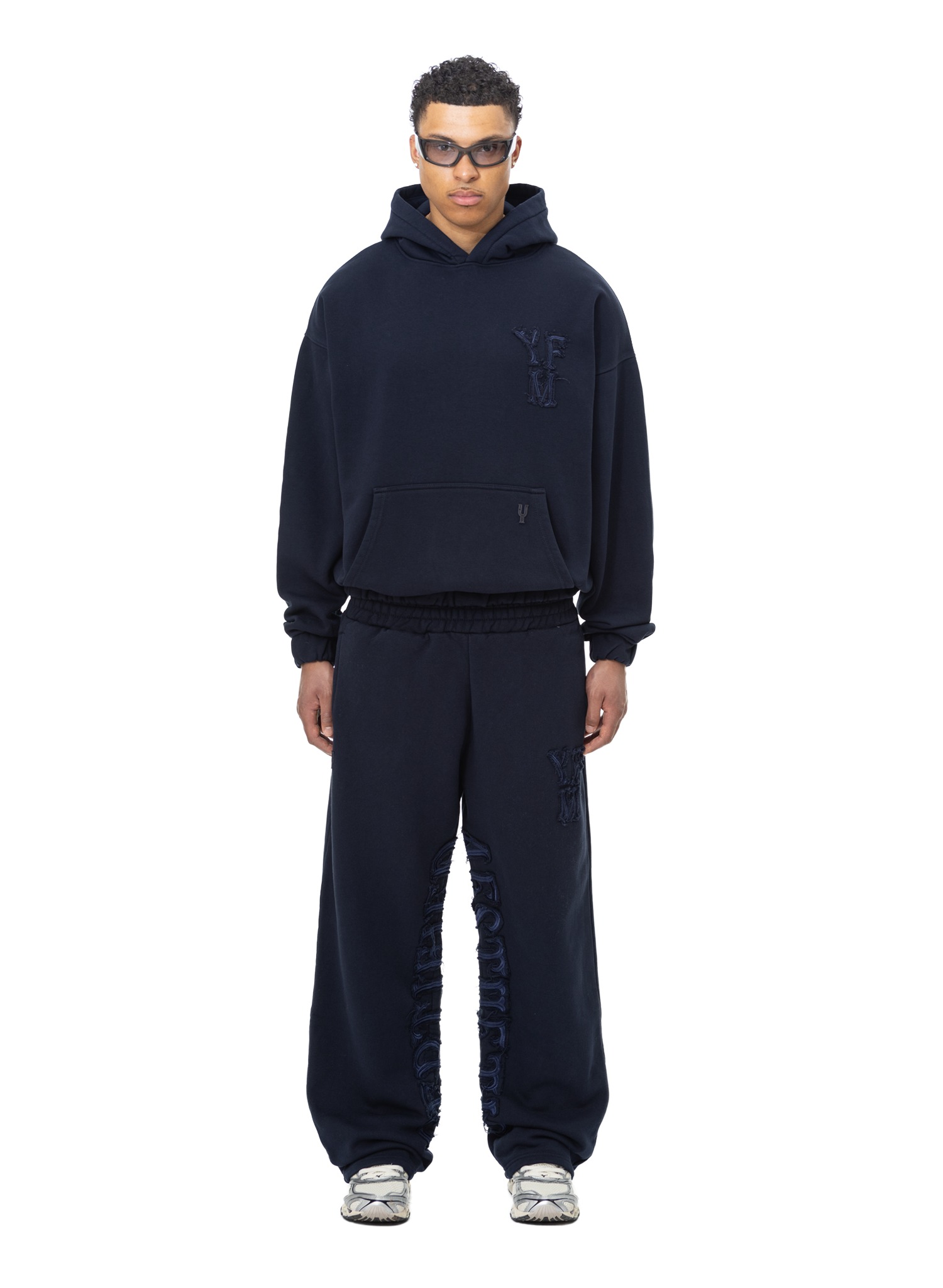 YFM Tracksuit Navy Blue