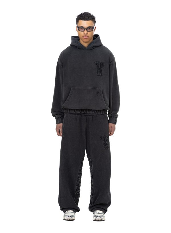 YFM Tracksuit Washed Black