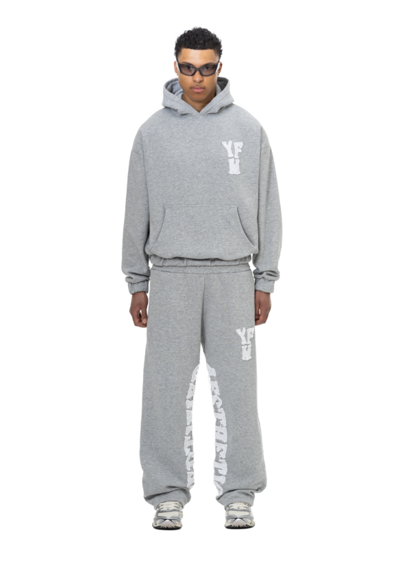 Yfm Hoodie Grey Melange