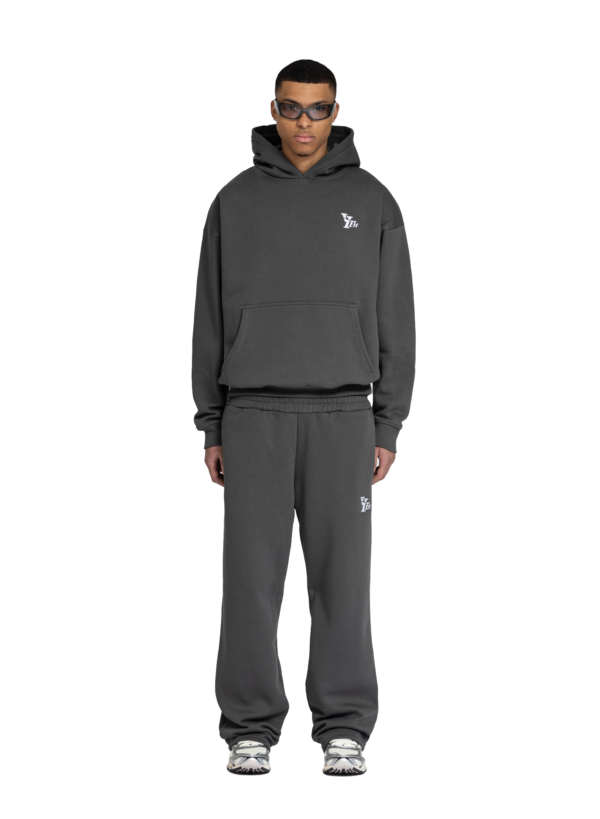 Yfm Basic Hoodie Stone Grey