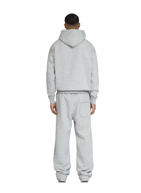 Yfm Basic Hoodie Grey Melange