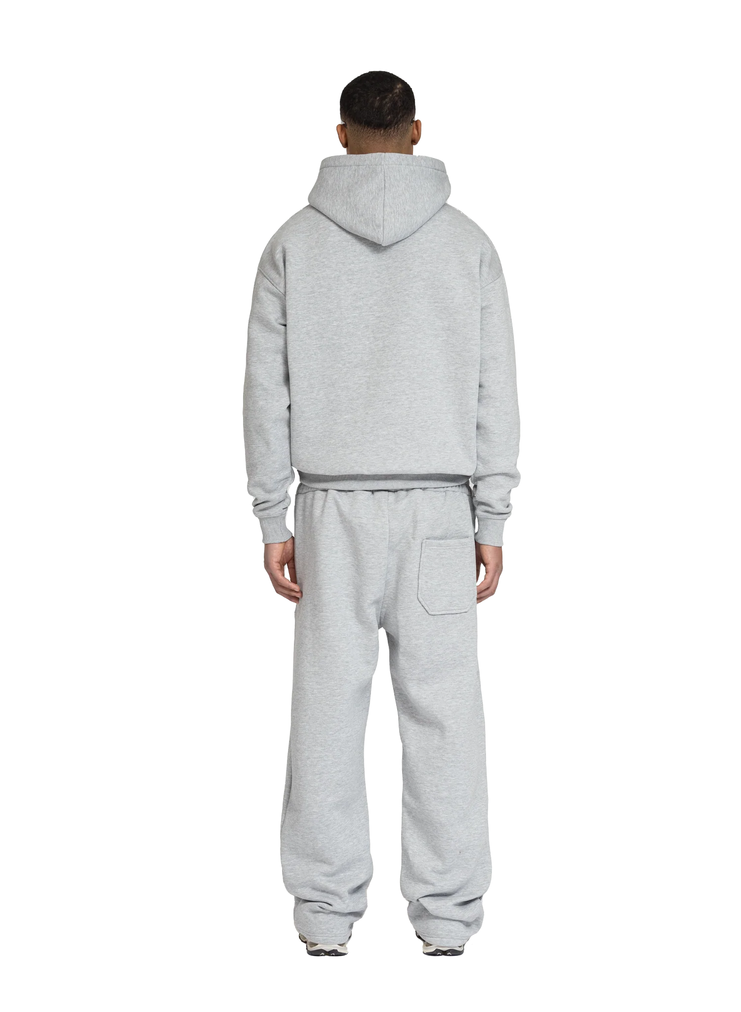 Yfm Basic Hoodie Grey Melange