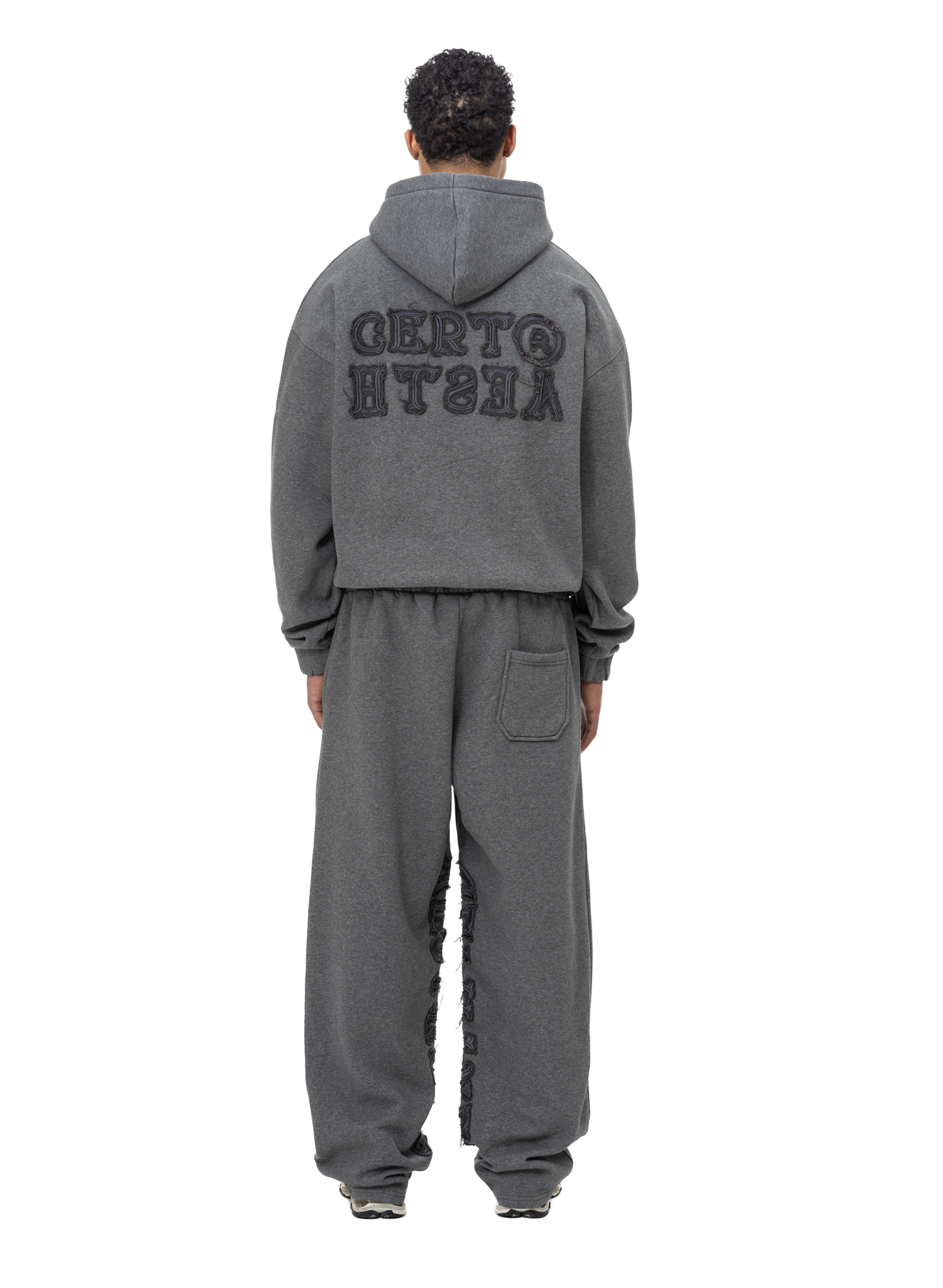 Yfm Hoodie Dark Melange