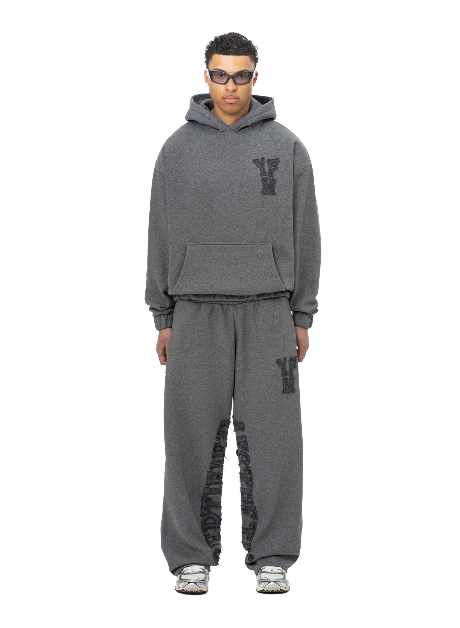 Yfm Hoodie Dark Melange