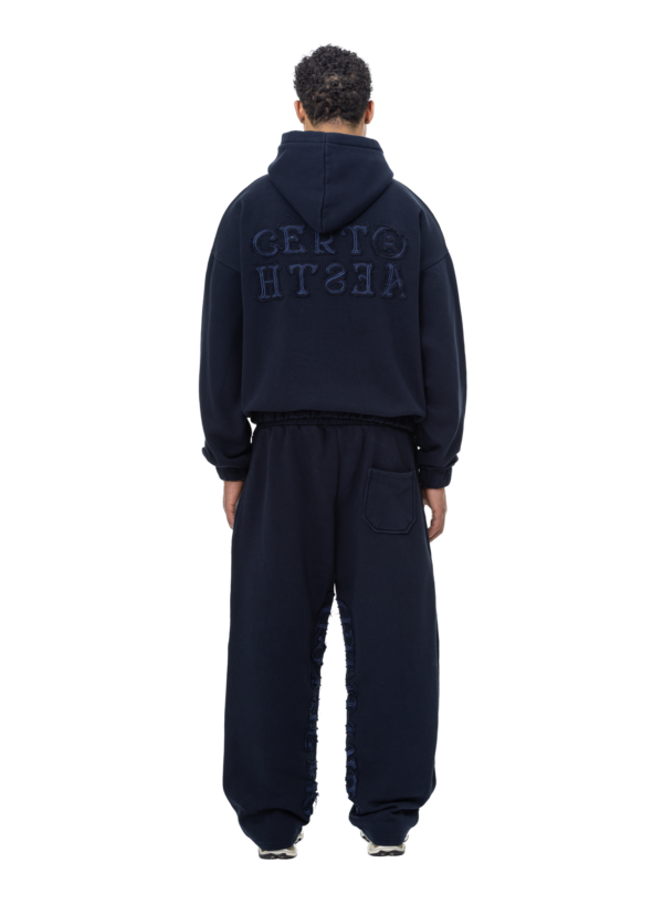 Yfm Hoodie Navy Blue