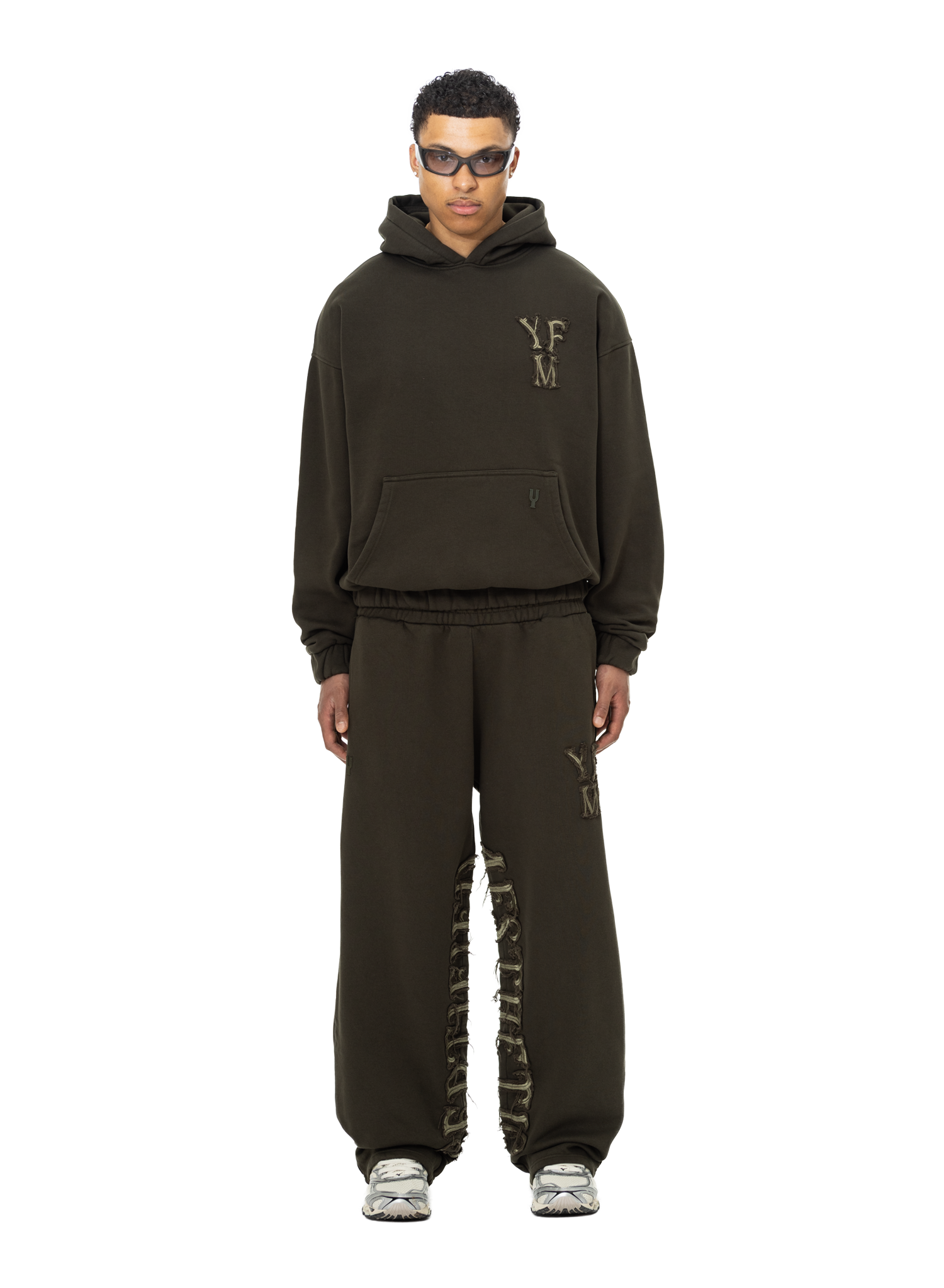 Yfm Hoodie Dark Green